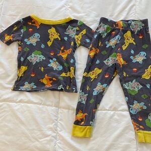 4T cotton Pokémon pajamas